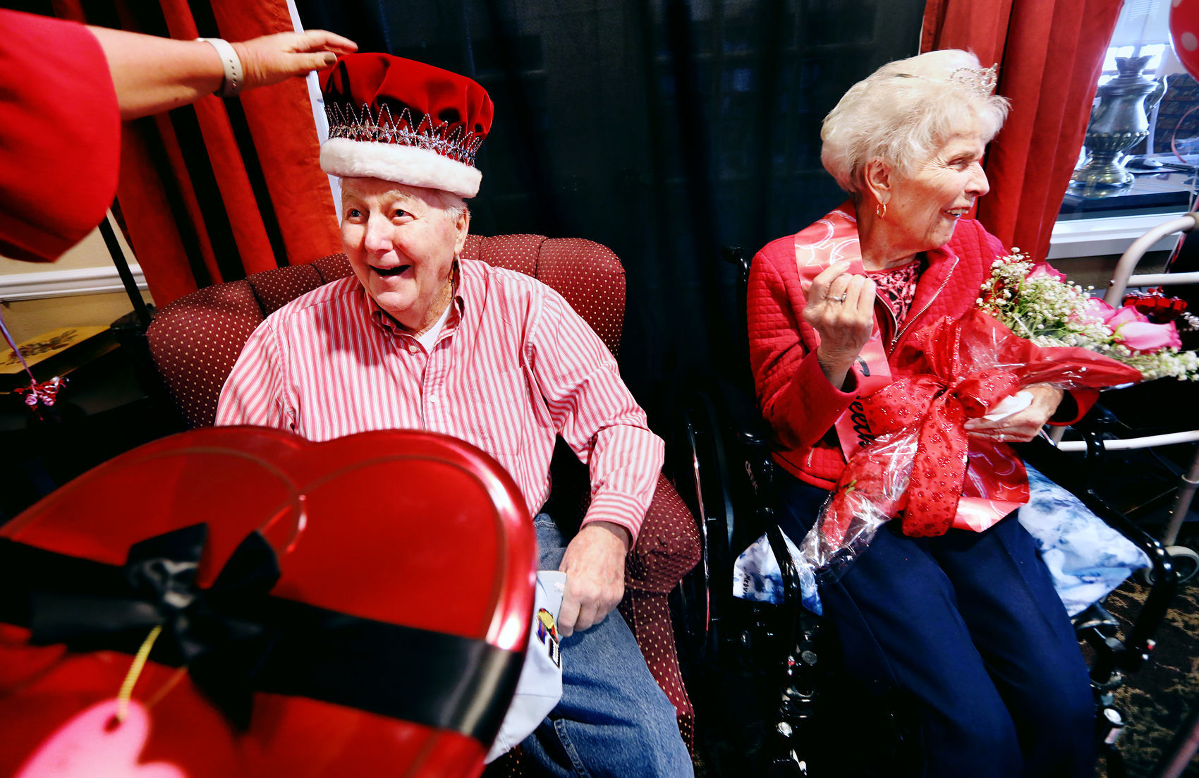 The king and queen of Valentine's Day